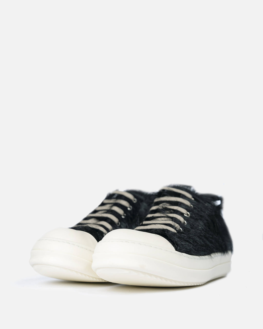 Calf Hair Low Ramones In Black Rick owens оригінал – Купити в Україні – вид ззаду