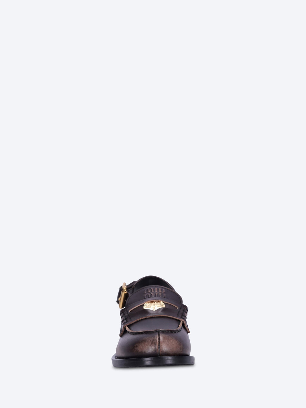 Calf Leather Deco Loafers Miu miu оригінал – Купити в Україні – детальний вид