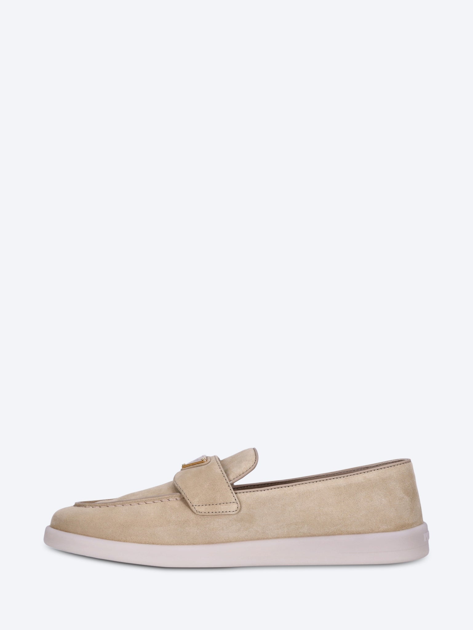 Suede Leather Loaffers Prada – Гарантія оригінальності – збільшений вид