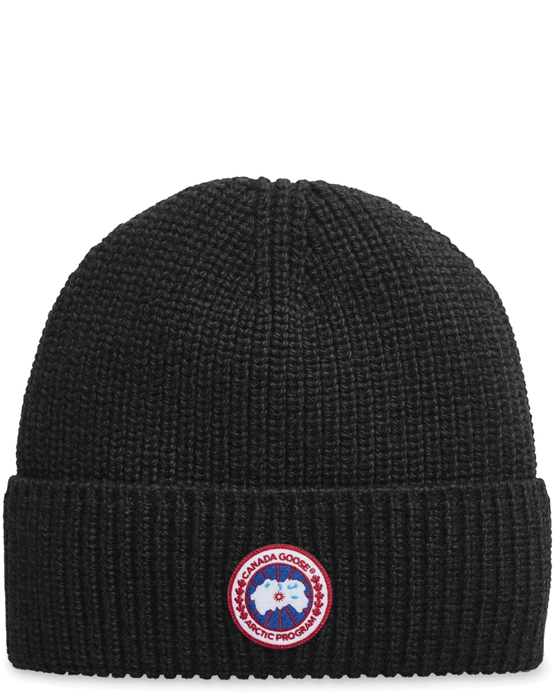 Toque With Ribbed Edge And Classic Disc Canada goose оригінал – Купити в Україні