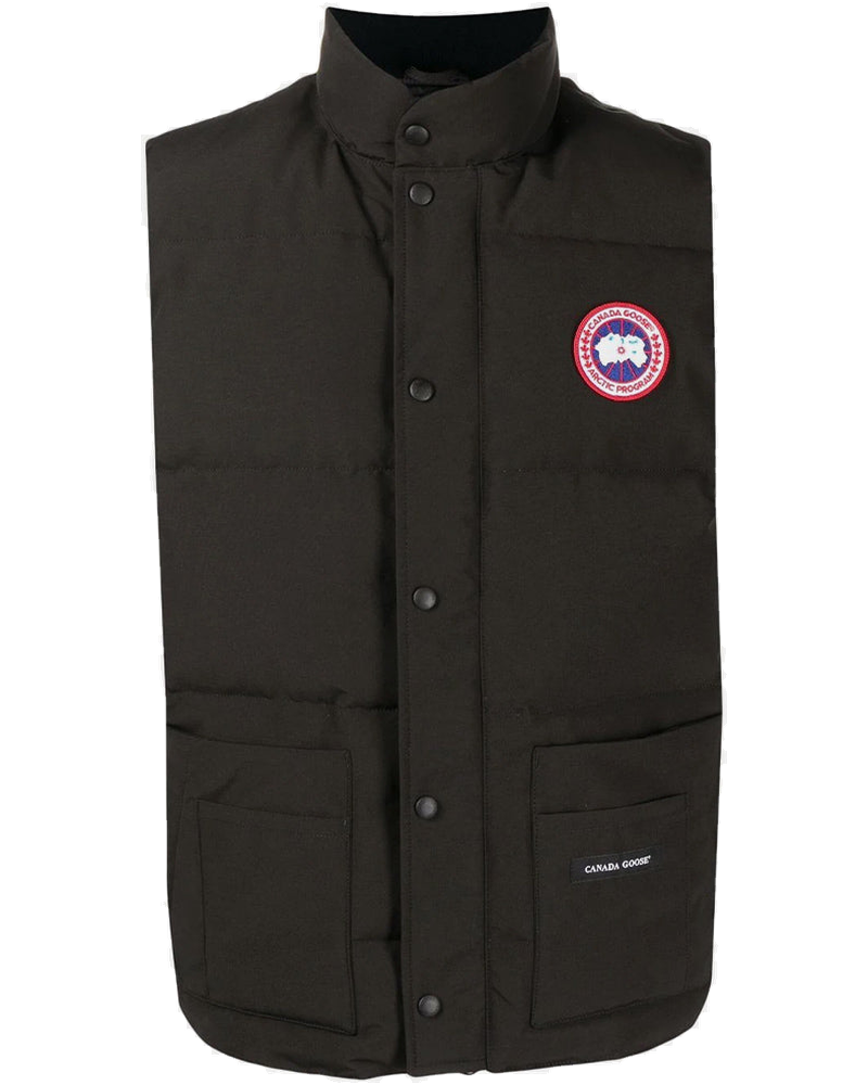 Black Freestyle Crew Vest Canada goose – Гарантія оригінальності