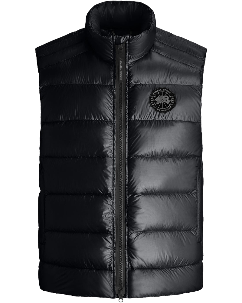 Mens Crofton Vest Black Canada goose – Гарантія оригінальності