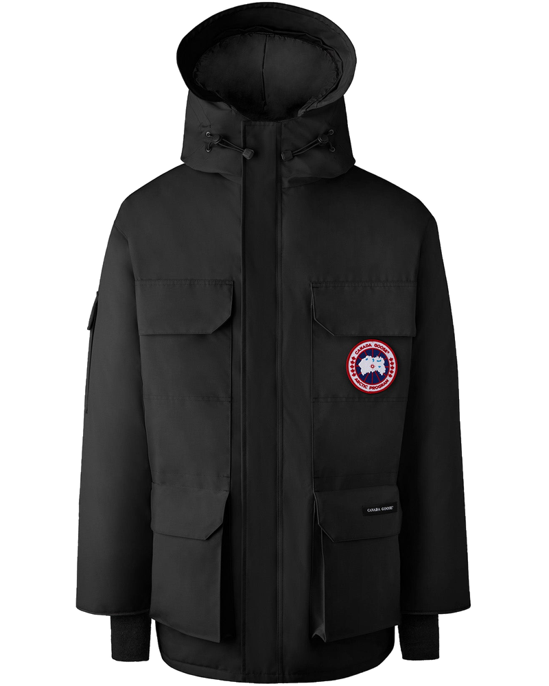Оригінальна Mens Expedition Parka Black Canada goose