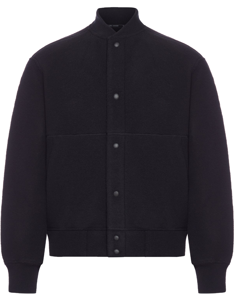 Hudson Black Label Fleece Bomber Jacket Canada goose – Гарантія оригінальності
