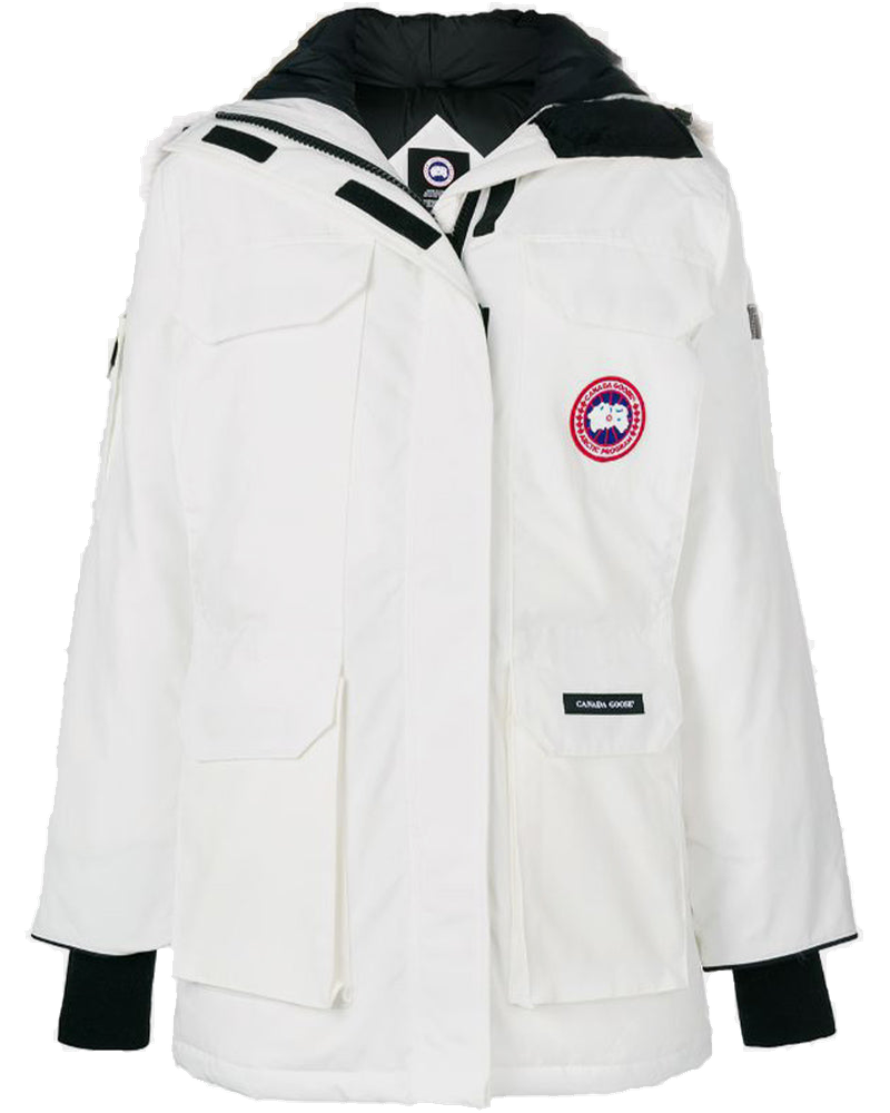 White Expedition Down Parka Canada goose – Гарантія оригінальності