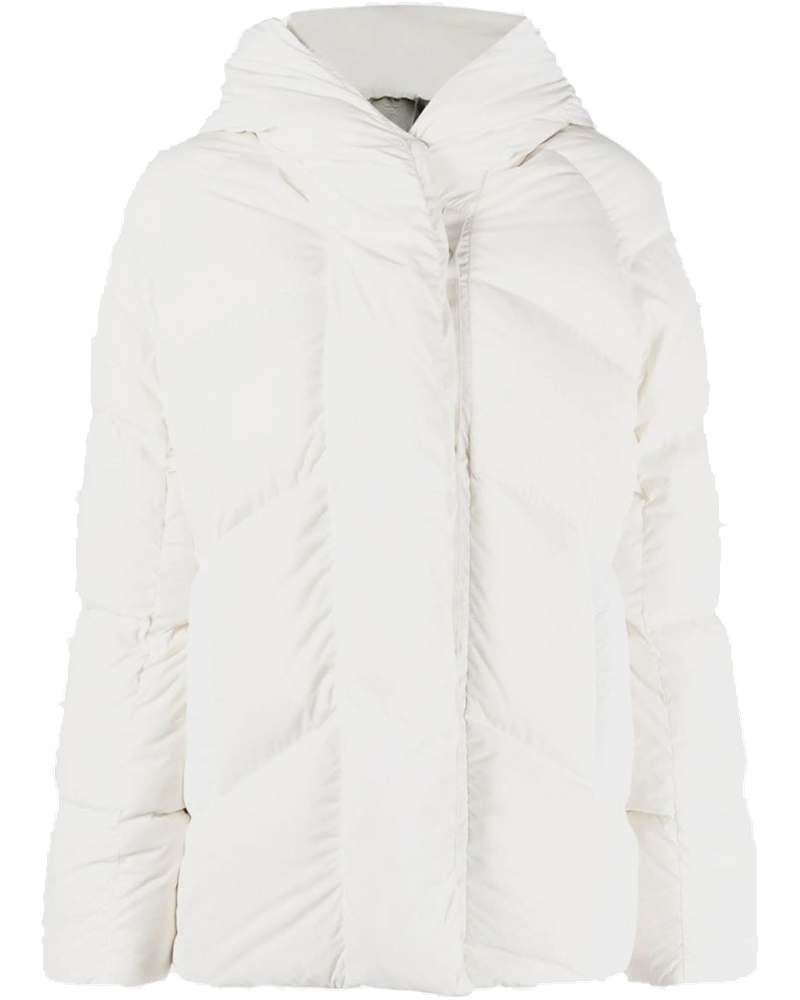 Оригінальна White Marlow Hooded Puffer Jacket Canada goose