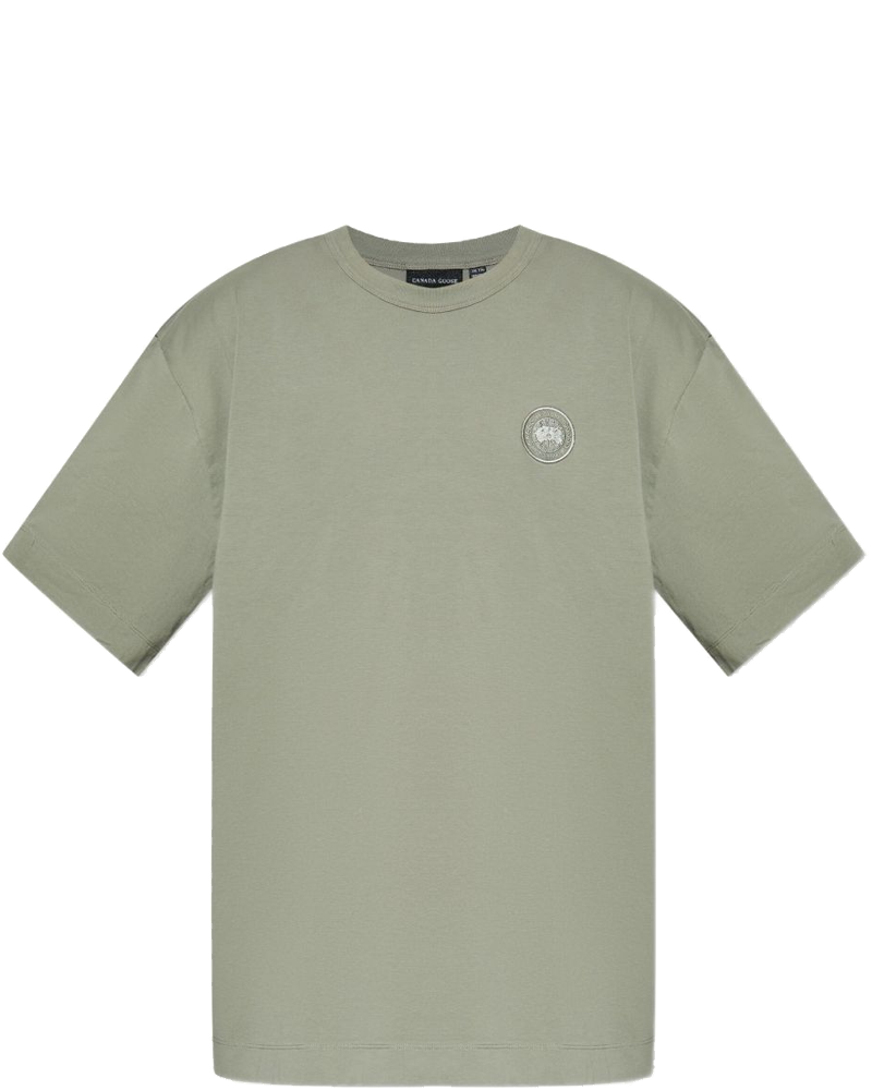 Arctic Program Embroidered Cotton T-Shirt Canada goose оригінал – Купити в Україні