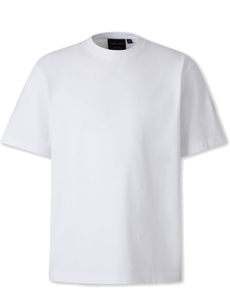 Plain Cotton T-Shirt Canada goose – Гарантія оригінальності