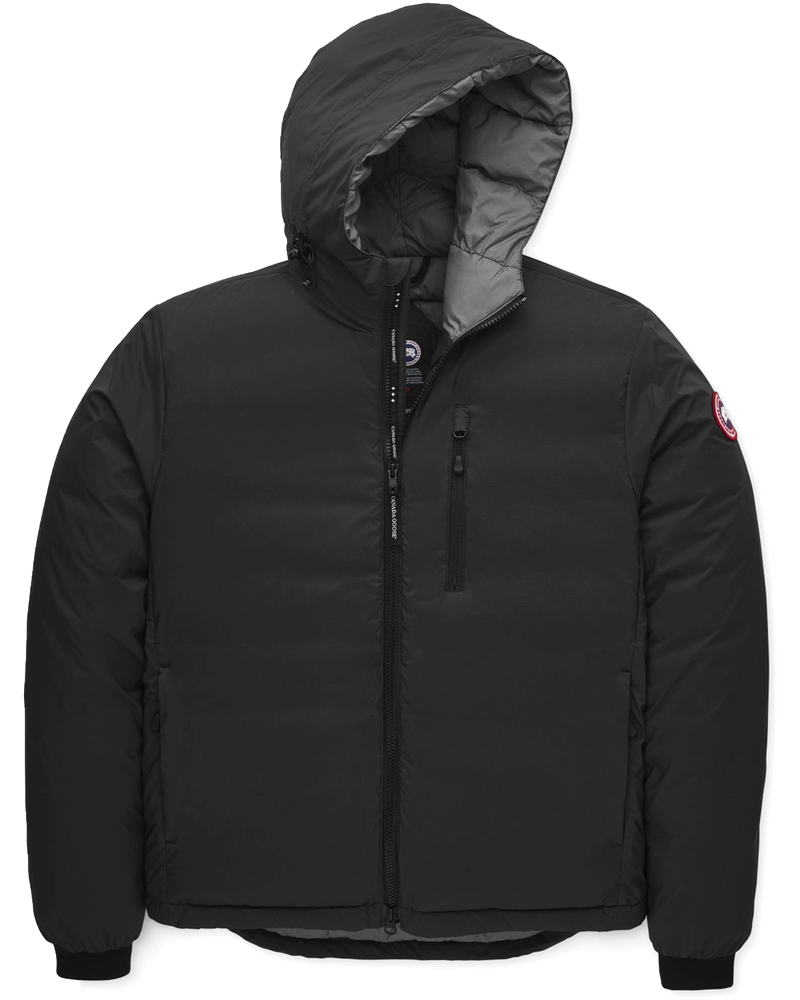 Оригінальна Mens Lodge Hoody Black Shine Canada goose
