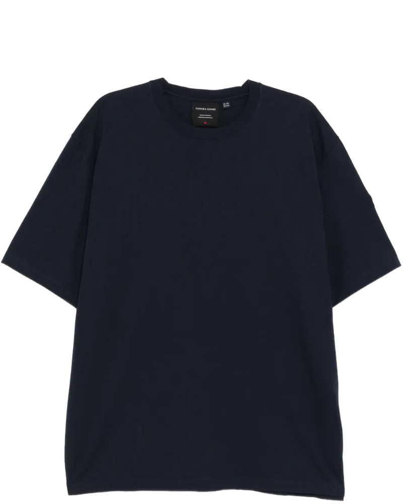 Logo-Patched Crew-Neck T-Shirt Canada goose оригінал – Купити в Україні