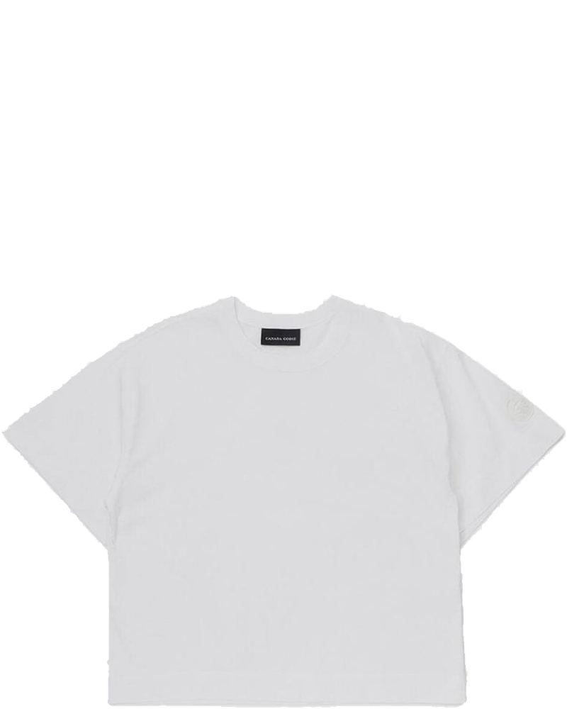 White Broadview Cropped T-Shirt White Label Canada goose – Гарантія оригінальності