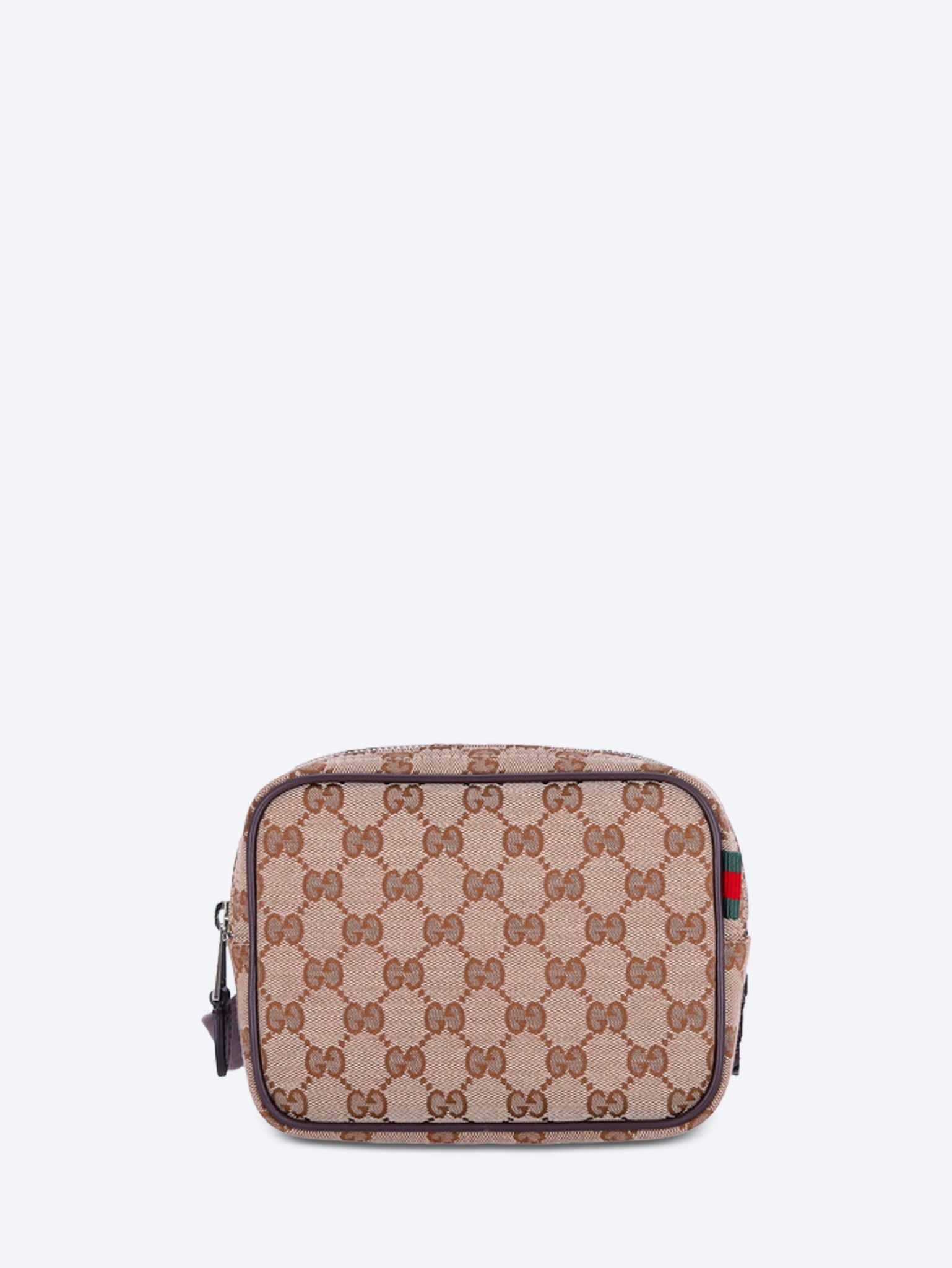 Canvas Mini Shoulder Bag Gucci – Гарантія оригінальності – боковий вид