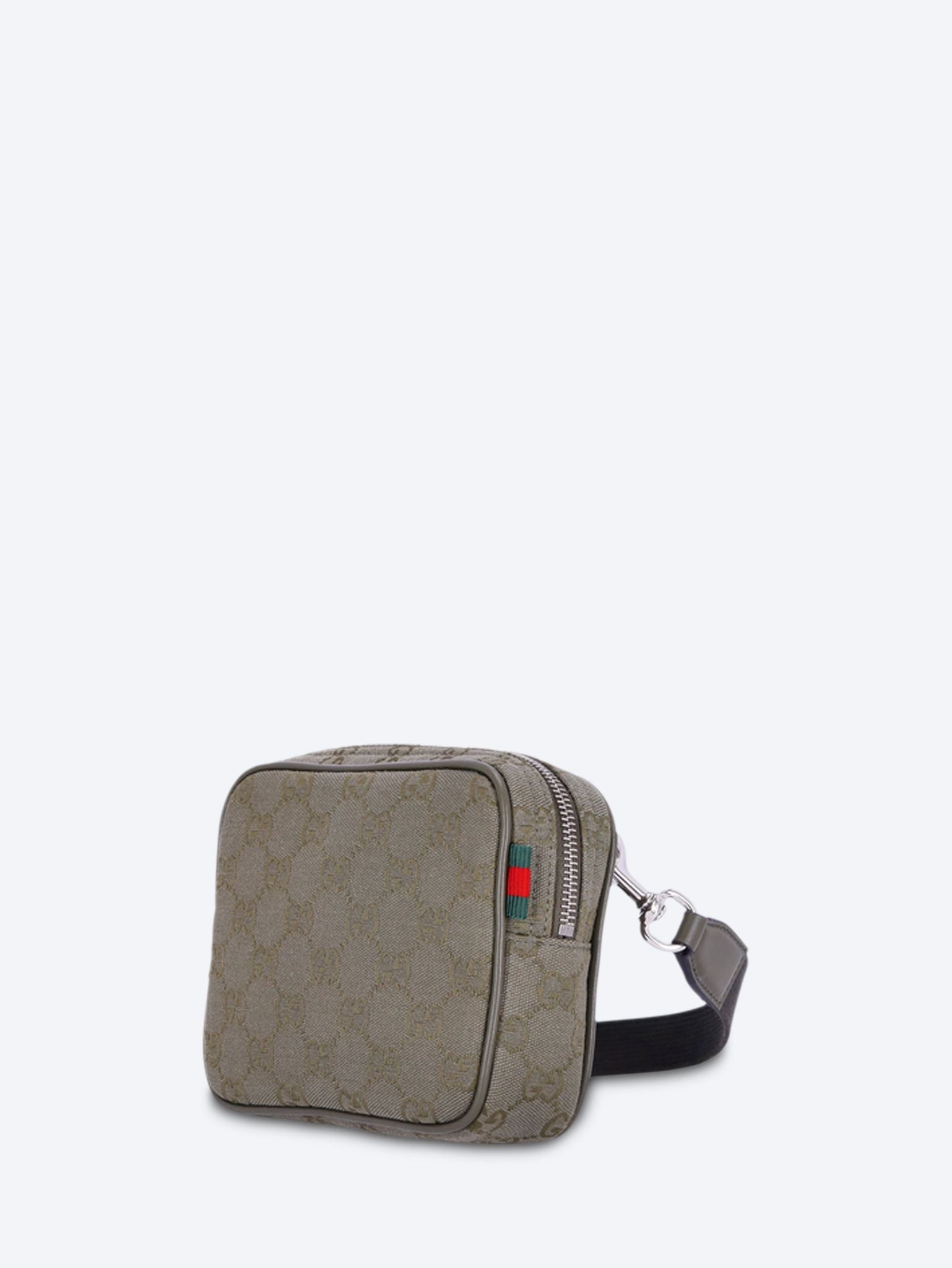 Canvas Mini Shoulder Bag Gucci – Гарантія оригінальності – вид ззаду
