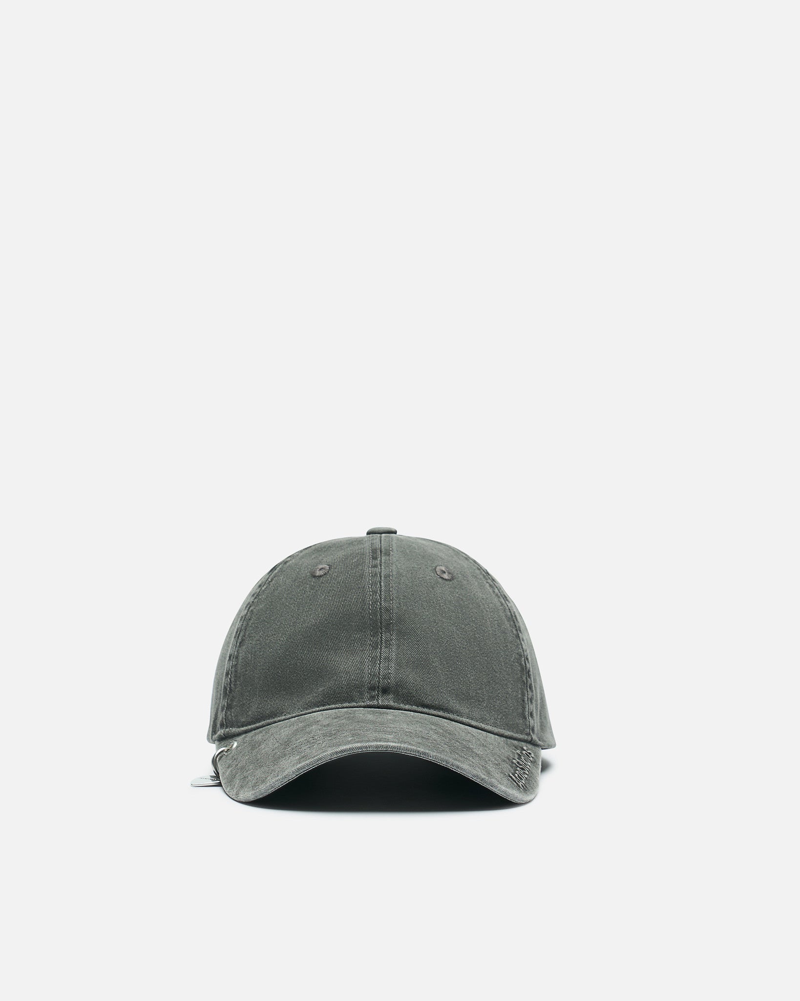 Cap In Faded Black Acne studios – Гарантія оригінальності – боковий вид