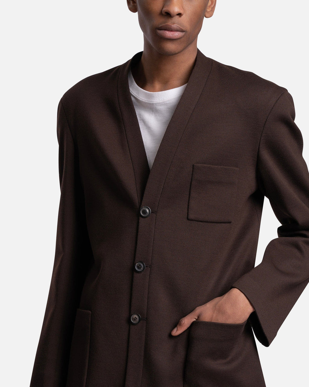 Cardigan Jacket In Nutmeg Maison margiela – Гарантія оригінальності – збільшений вид