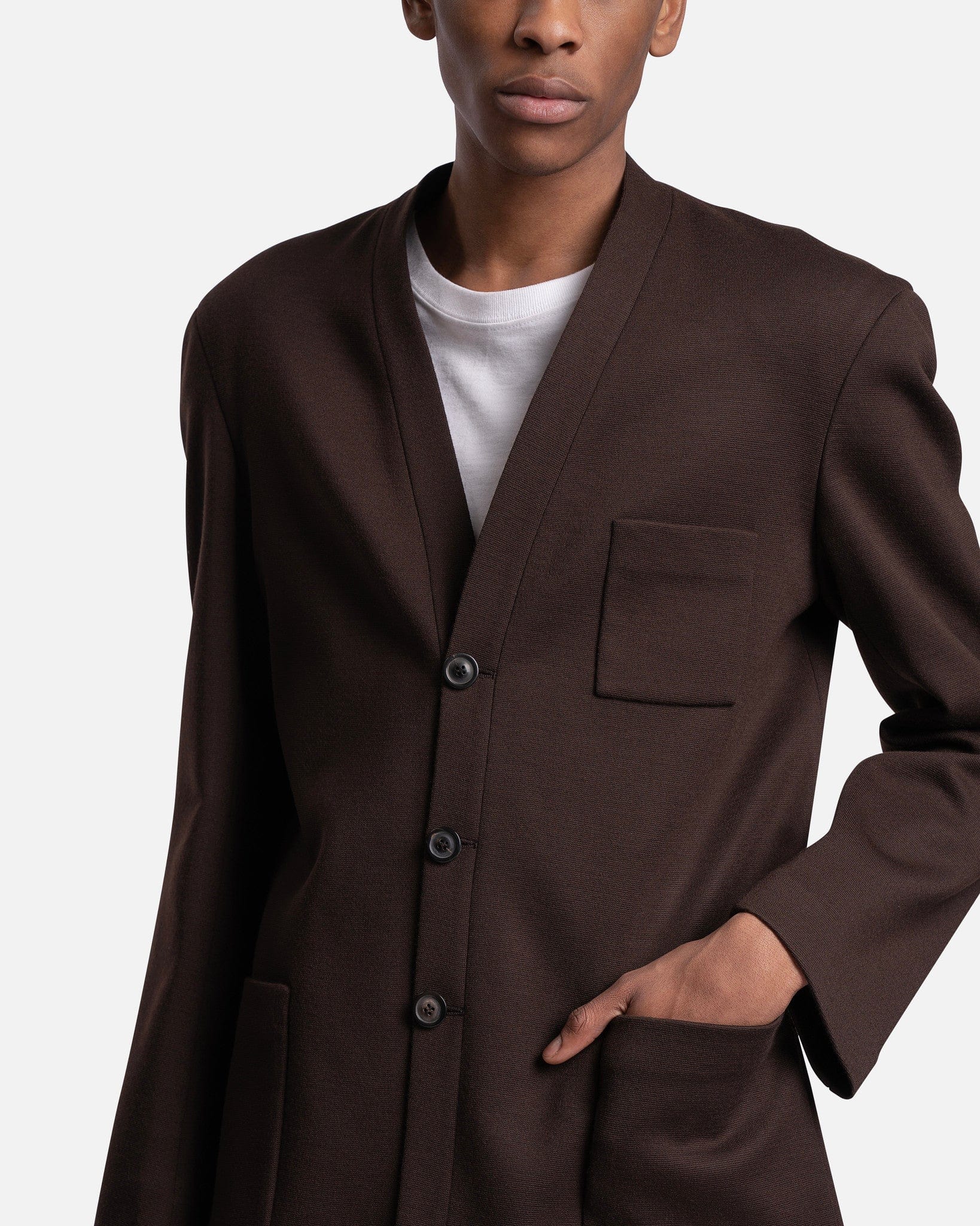 Cardigan Jacket In Nutmeg Maison margiela – Гарантія оригінальності – збільшений вид