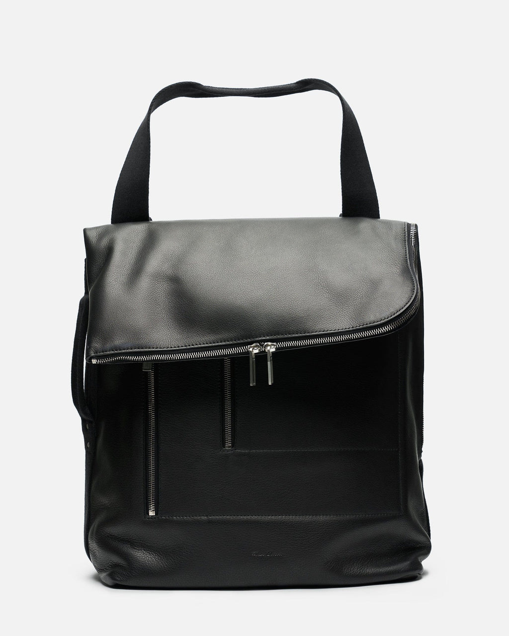 Cargo Backpack In Black Rick owens оригінал – Купити в Україні – боковий вид