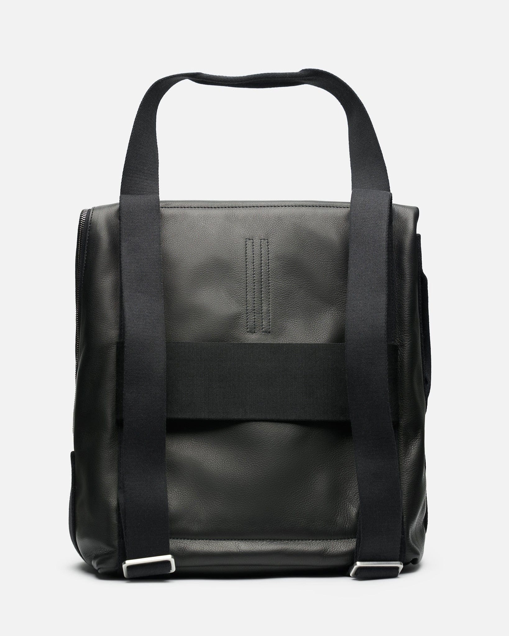 Cargo Backpack In Black Rick owens оригінал – Купити в Україні – вид ззаду - RICK OWENS