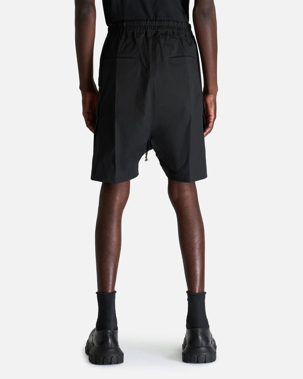 Cargobela Shorts In Black Rick owens – Гарантія оригінальності – детальний вид