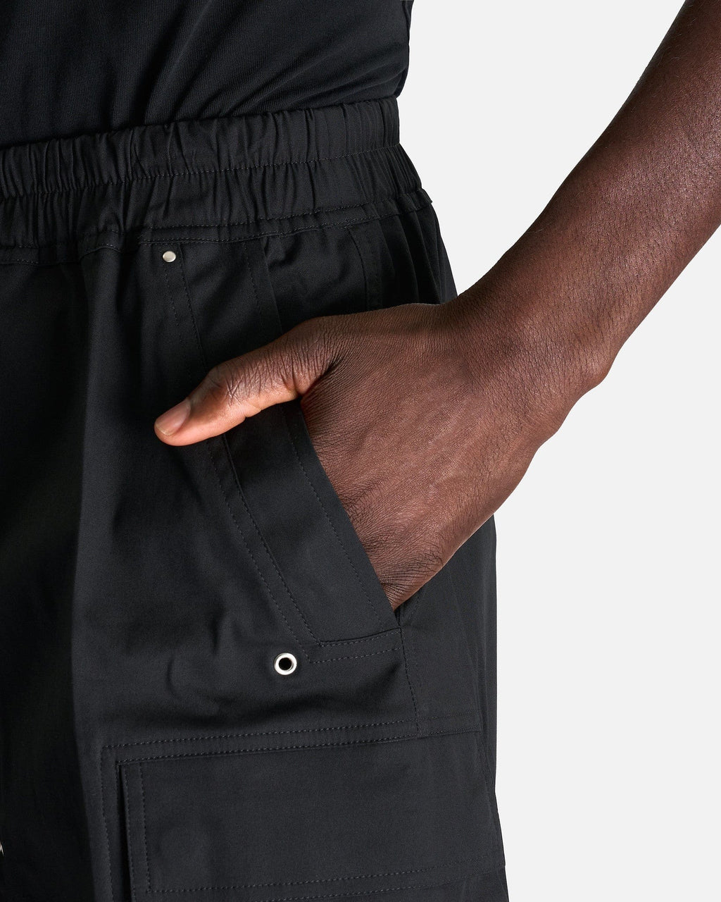 Cargobela Shorts In Black Rick owens – Гарантія оригінальності – збільшений вид