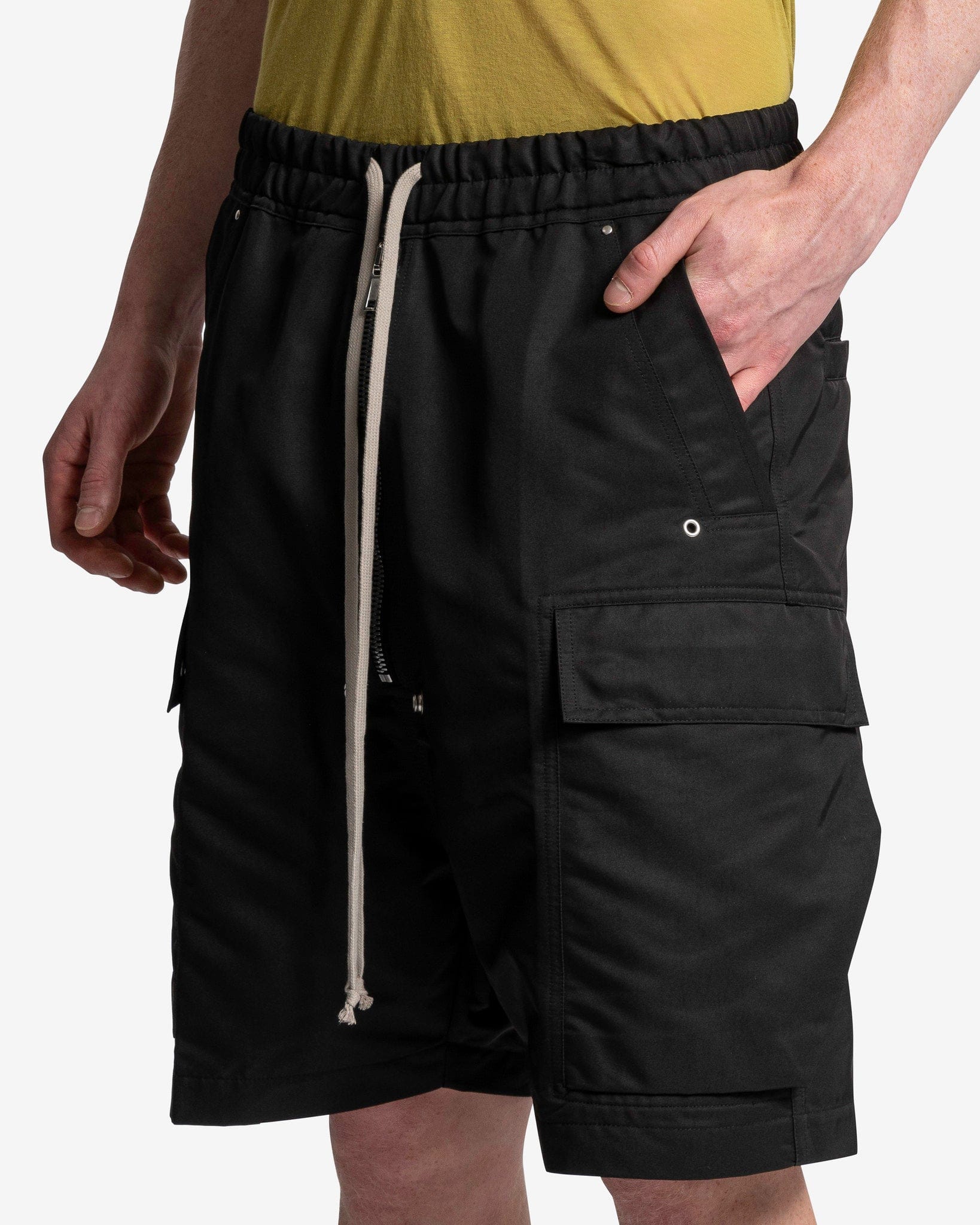 Cargobela Shorts In Black Rick owens – Гарантія оригінальності – збільшений вид