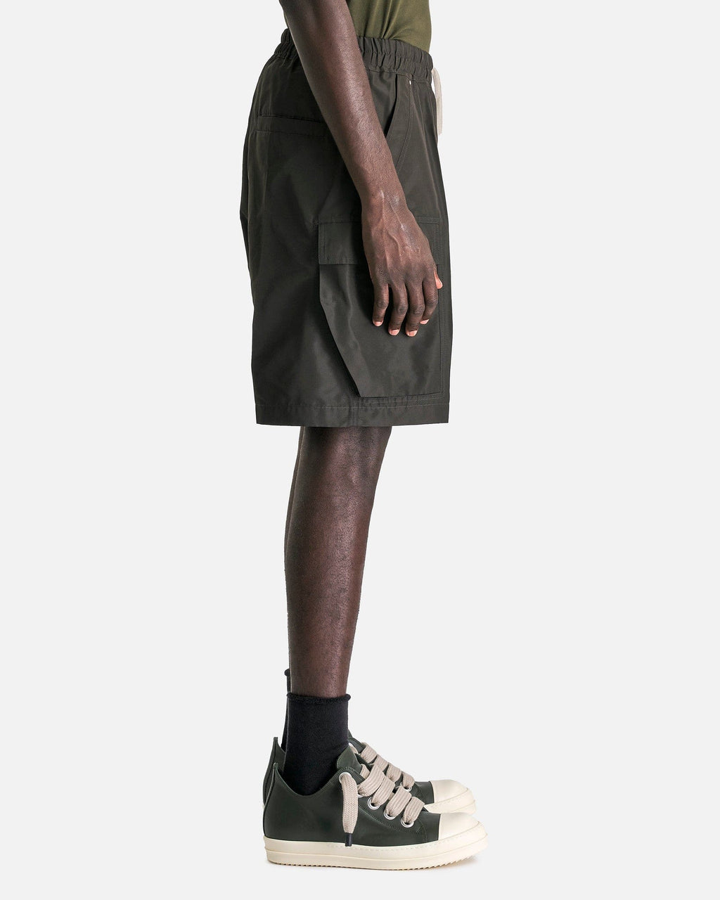 Оригінальна Cargobela Shorts In Dark Dust Rick owens – вид ззаду