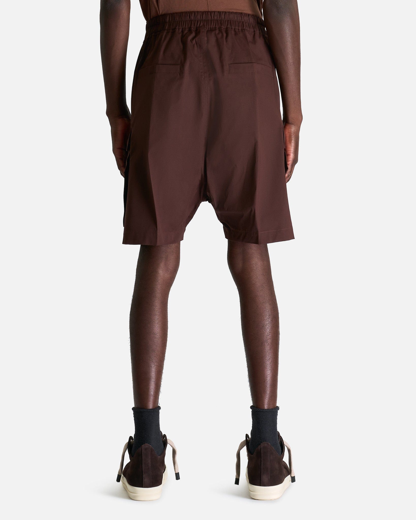Cargobela Shorts In Mahogany Rick owens – Гарантія оригінальності – детальний вид