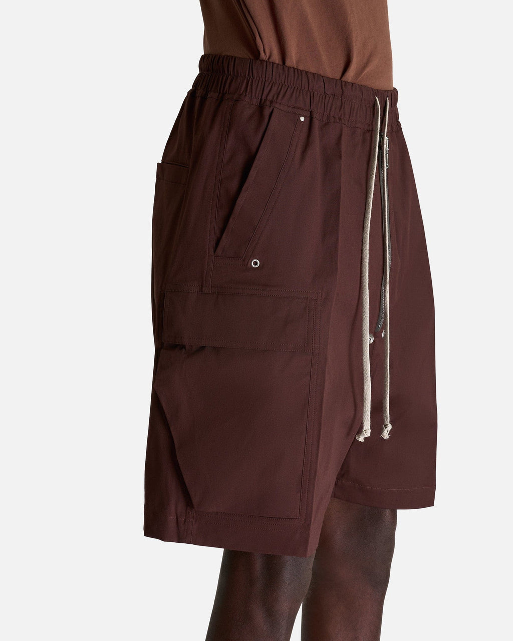 Cargobela Shorts In Mahogany Rick owens – Гарантія оригінальності – збільшений вид