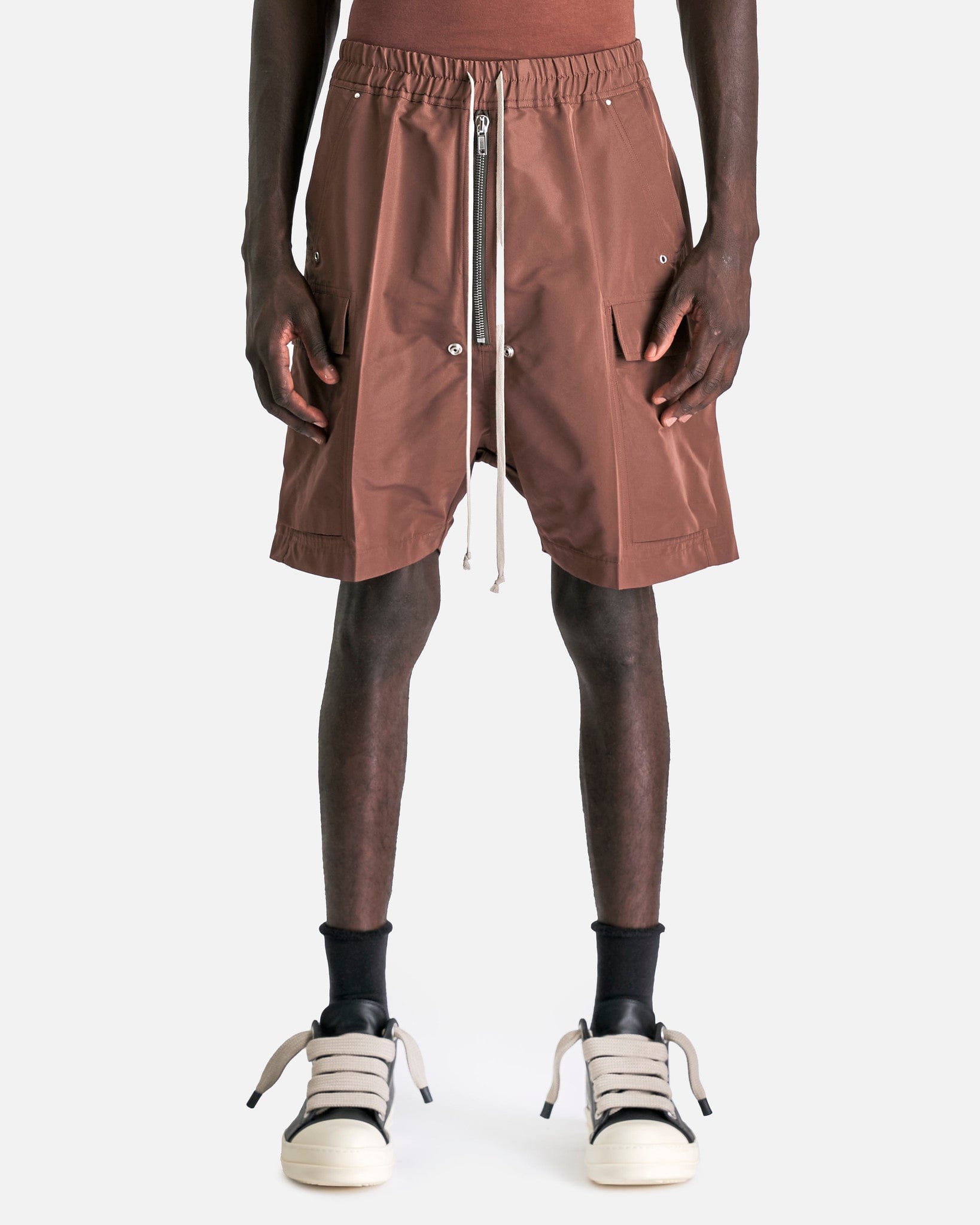 Cargobela Shorts In Throat Rick owens – Гарантія оригінальності – боковий вид