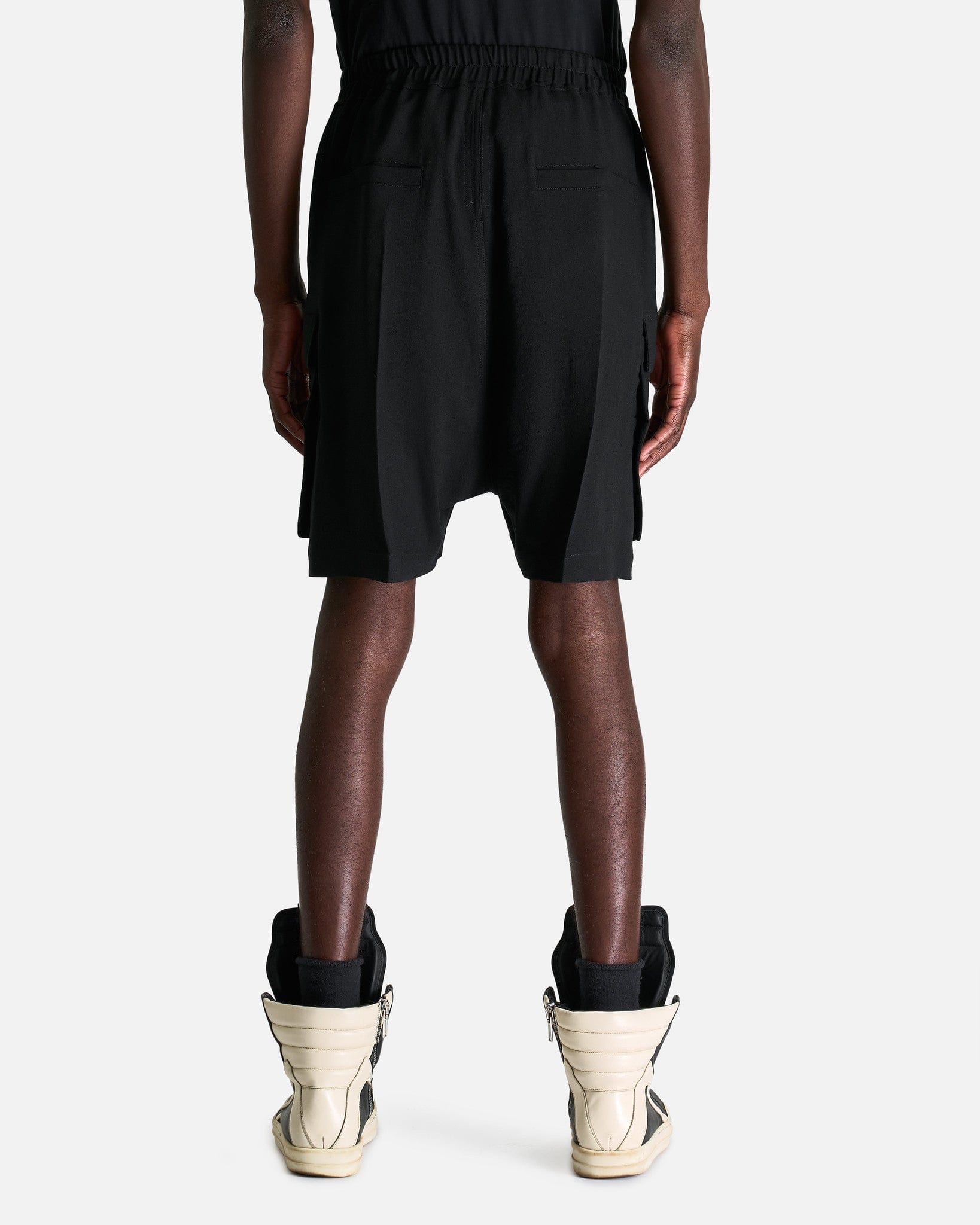 Cargobela Wool Shorts In Black Rick owens оригінал – Купити в Україні – детальний вид