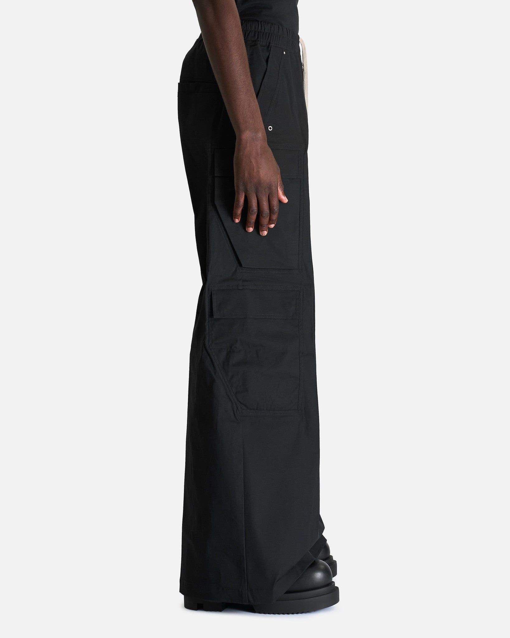 Оригінальна Cargobelas In Black Rick owens – вид ззаду