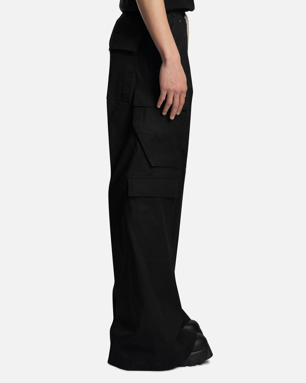 Оригінальна Cargobelas In Black Rick owens – вид ззаду