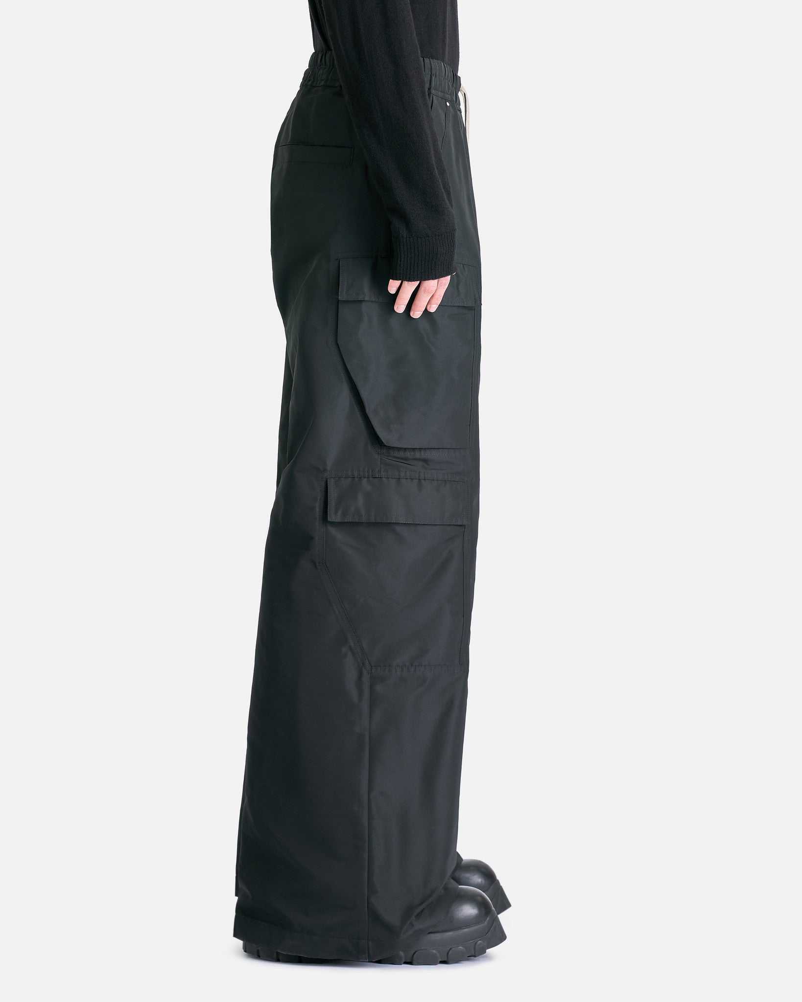Оригінальна Cargobelas In Black Rick owens – вид ззаду