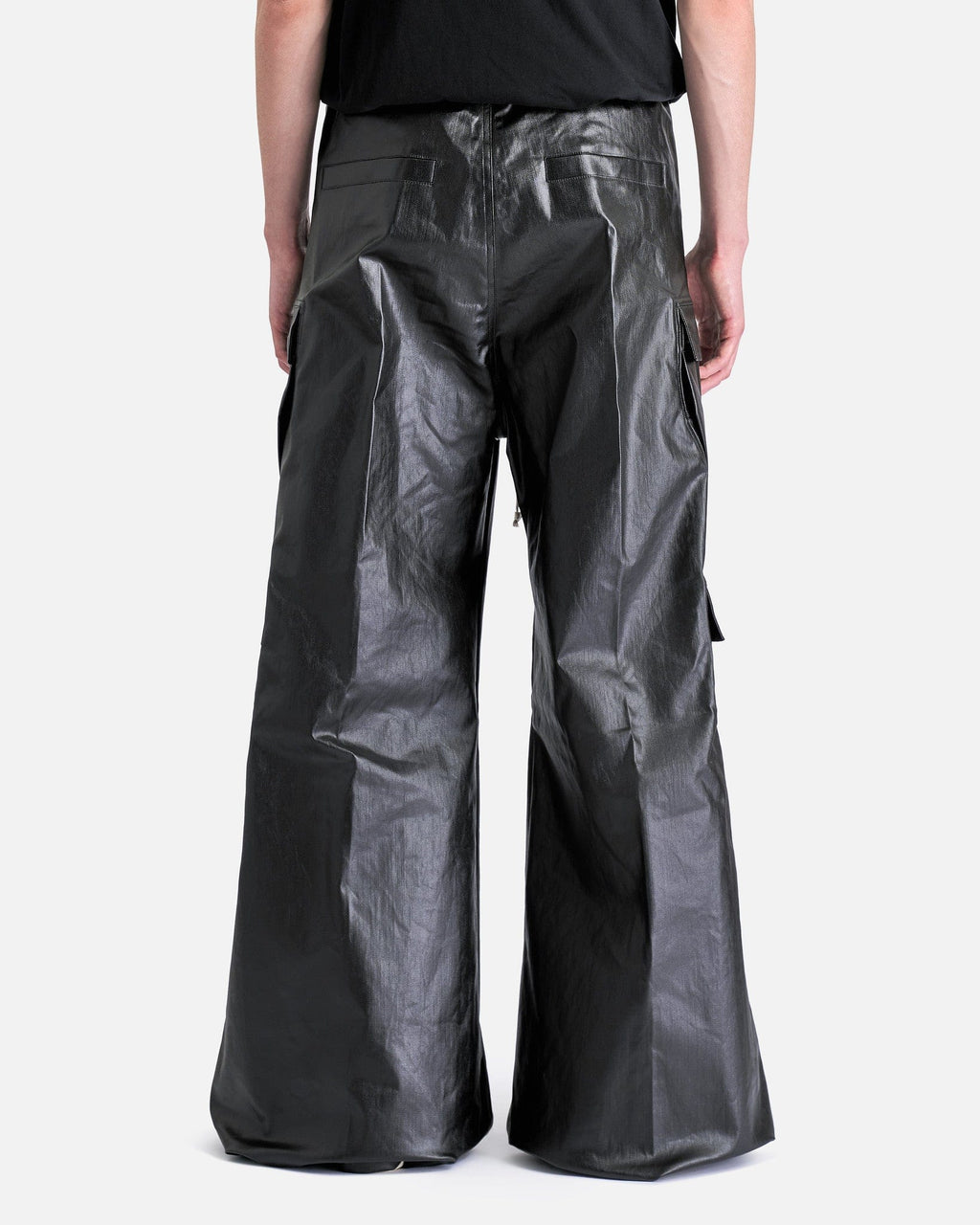 Оригінальна Cargobelas In Black Metallic Rick owens – детальний вид