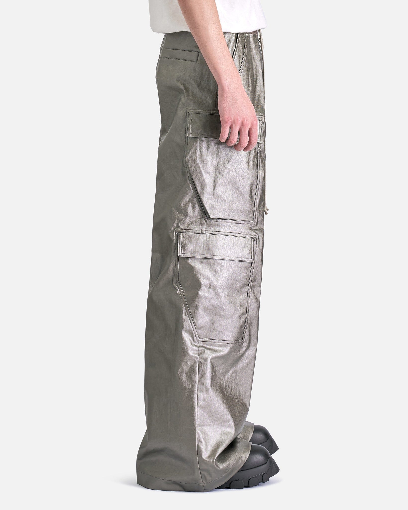 Cargobelas In Gun Metal Rick owens – Гарантія оригінальності – вид ззаду