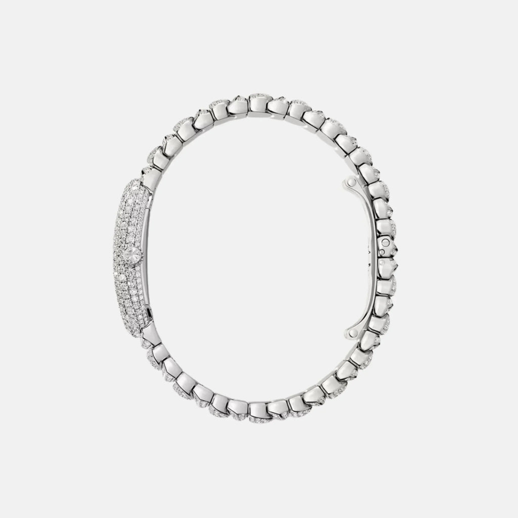 Baignoire Small 18k White Gold Full Diamond Set Wjba0052 Cartier – Гарантія оригінальності – вид ззаду