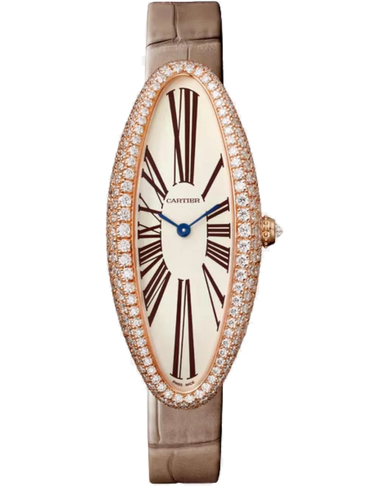 Baignoire Allongée Medium 18k Rose Gold Diamond Set Wjba0006 Cartier – Гарантія оригінальності