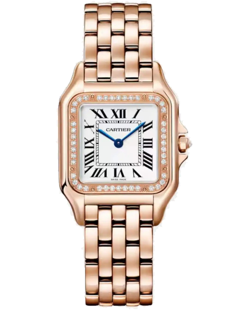 Panthere Medium Model Rose Gold Diamond Set Wjpn0009 Cartier – Гарантія оригінальності