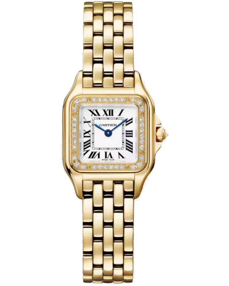 Оригінальна Panthere Small Model Yellow Gold Diamond Set Wjpn0048 Cartier