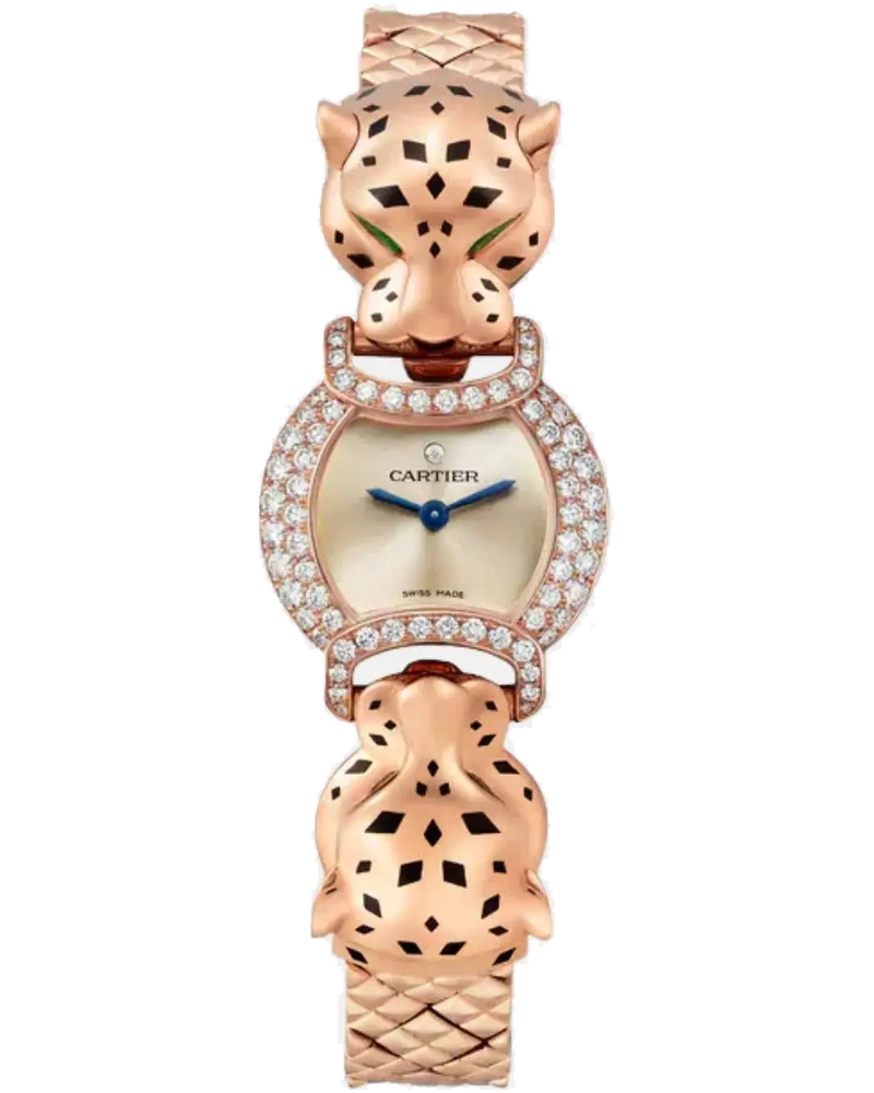 Оригінальна Panthere Rose Gold Diamond Double Panther Heads Hpi01442 Cartier