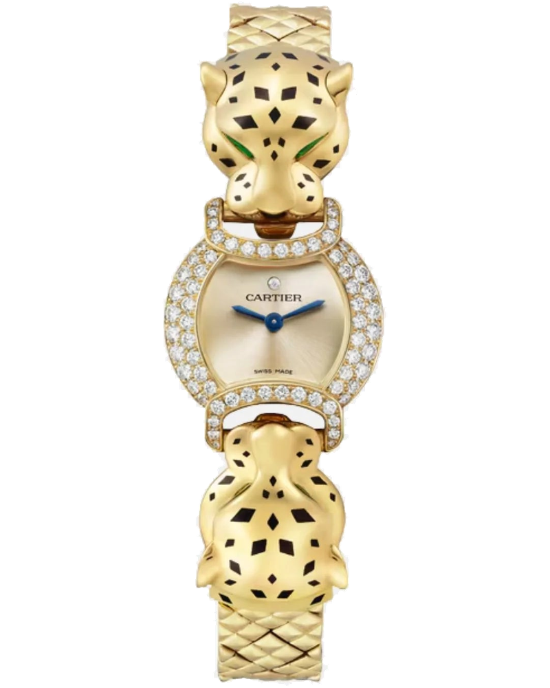 Оригінальна Panthere Yellow Gold Diamond Double Panther Heads Hpi01441 Cartier