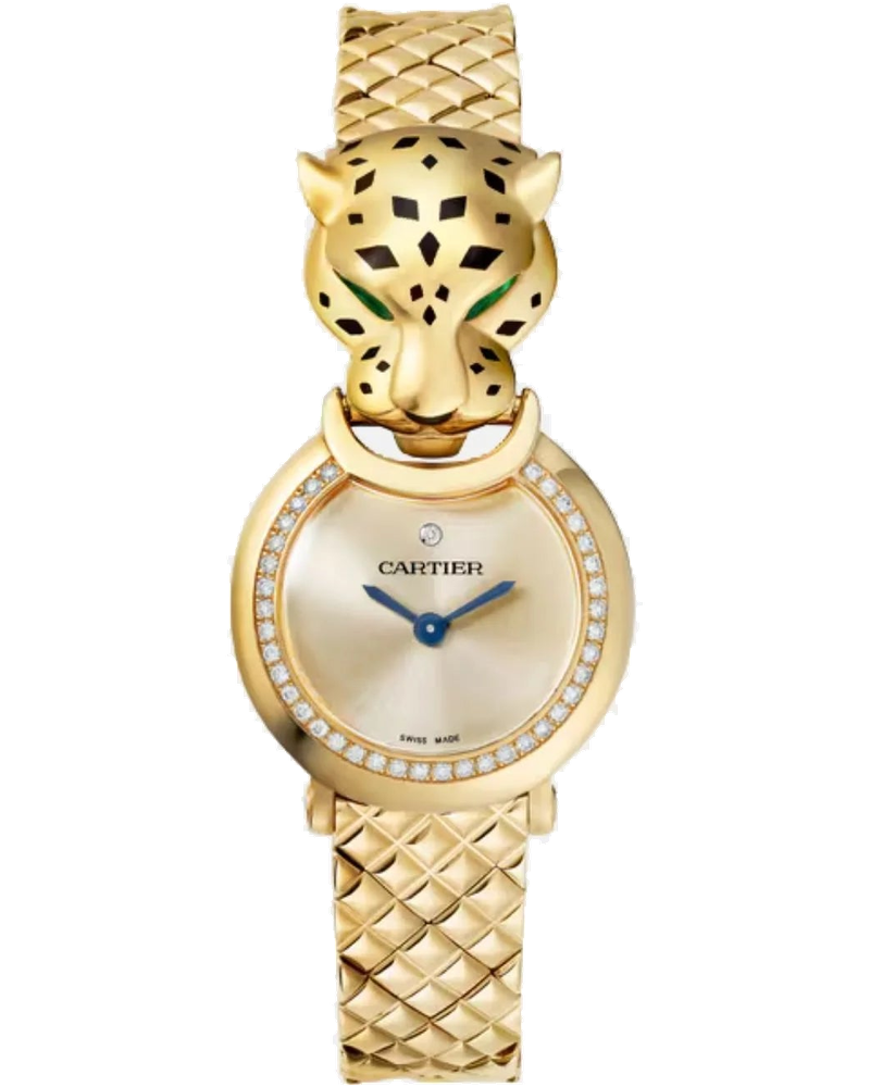 Оригінальна Panthere Yellow Gold Diamond Panther Head Hpi01380 Cartier