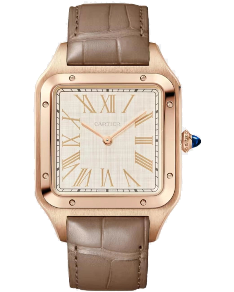 Santos Dumont Extra Large Model 18k Rose Gold Wgsa0112 Cartier оригінал – Купити в Україні