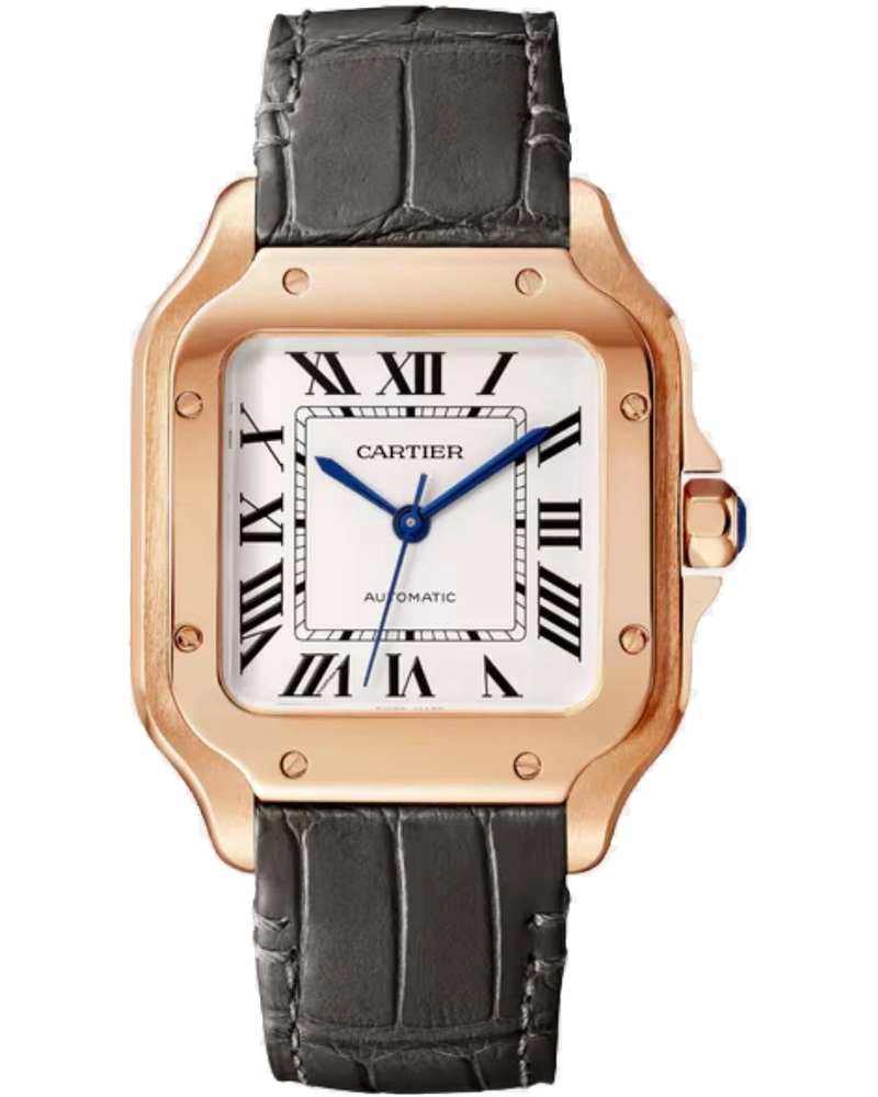 Santos Medium Model 18k Rose Gold Automatic Wgsa0028 Cartier оригінал – Купити в Україні
