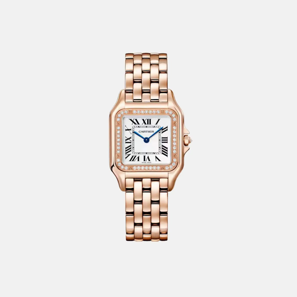 Panthere Medium Model Rose Gold Diamond Set Wjpn0009 Cartier – Гарантія оригінальності – боковий вид