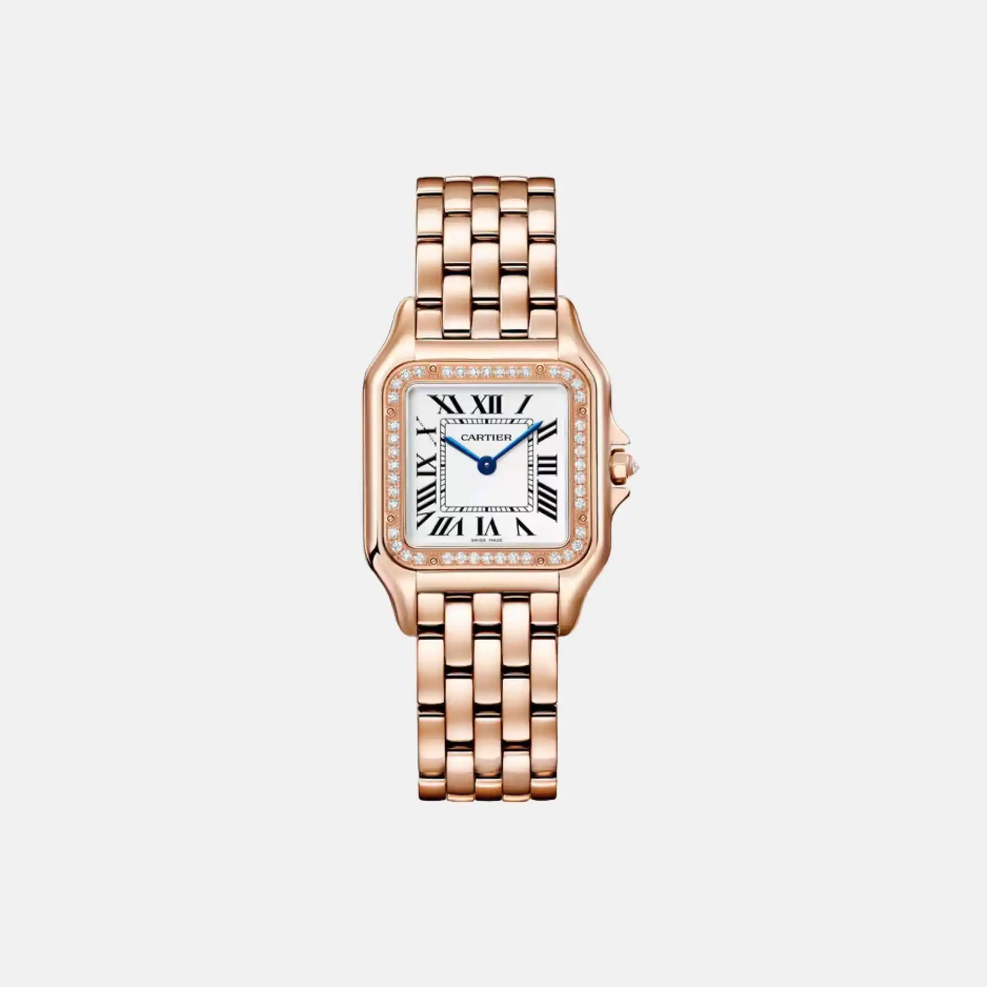 Panthere Medium Model Rose Gold Diamond Set Wjpn0009 Cartier – Гарантія оригінальності – боковий вид