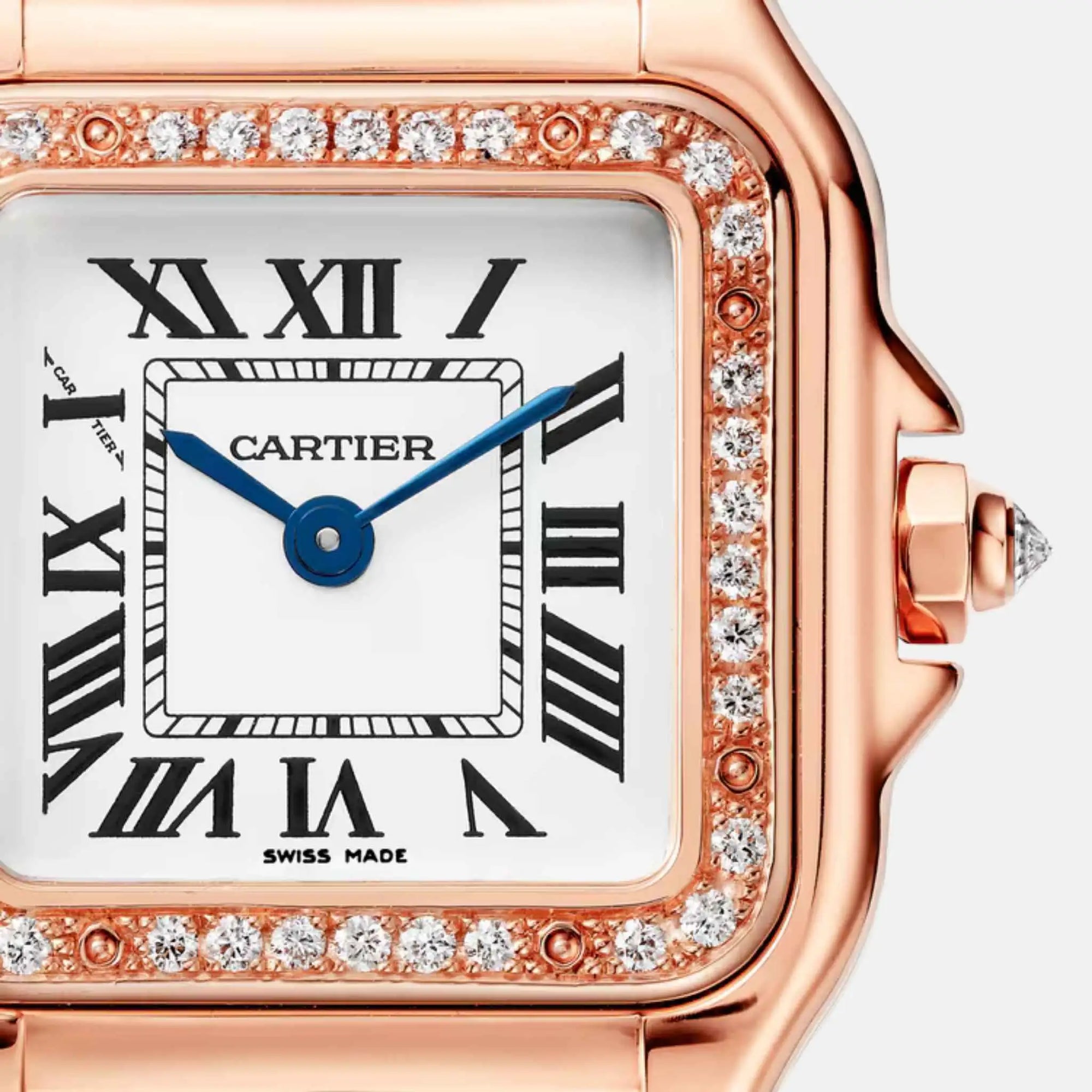 Panthere Small Model Rose Gold Diamond Set Wjpn0008 Cartier – Гарантія оригінальності – вид ззаду