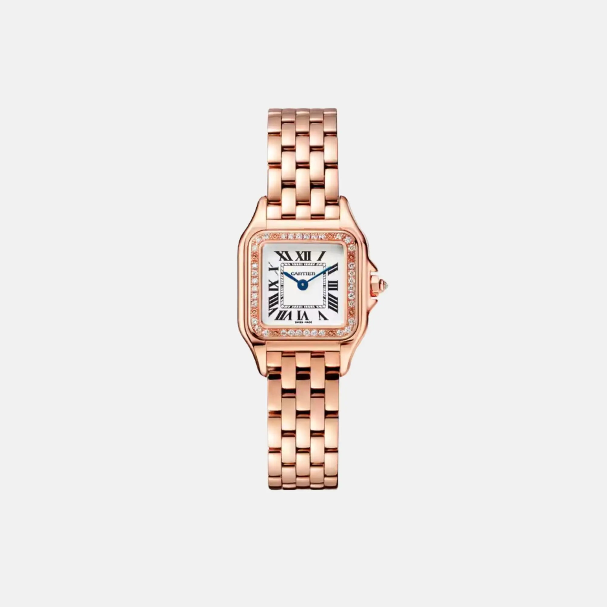 Panthere Small Model Rose Gold Diamond Set Wjpn0008 Cartier – Гарантія оригінальності – боковий вид