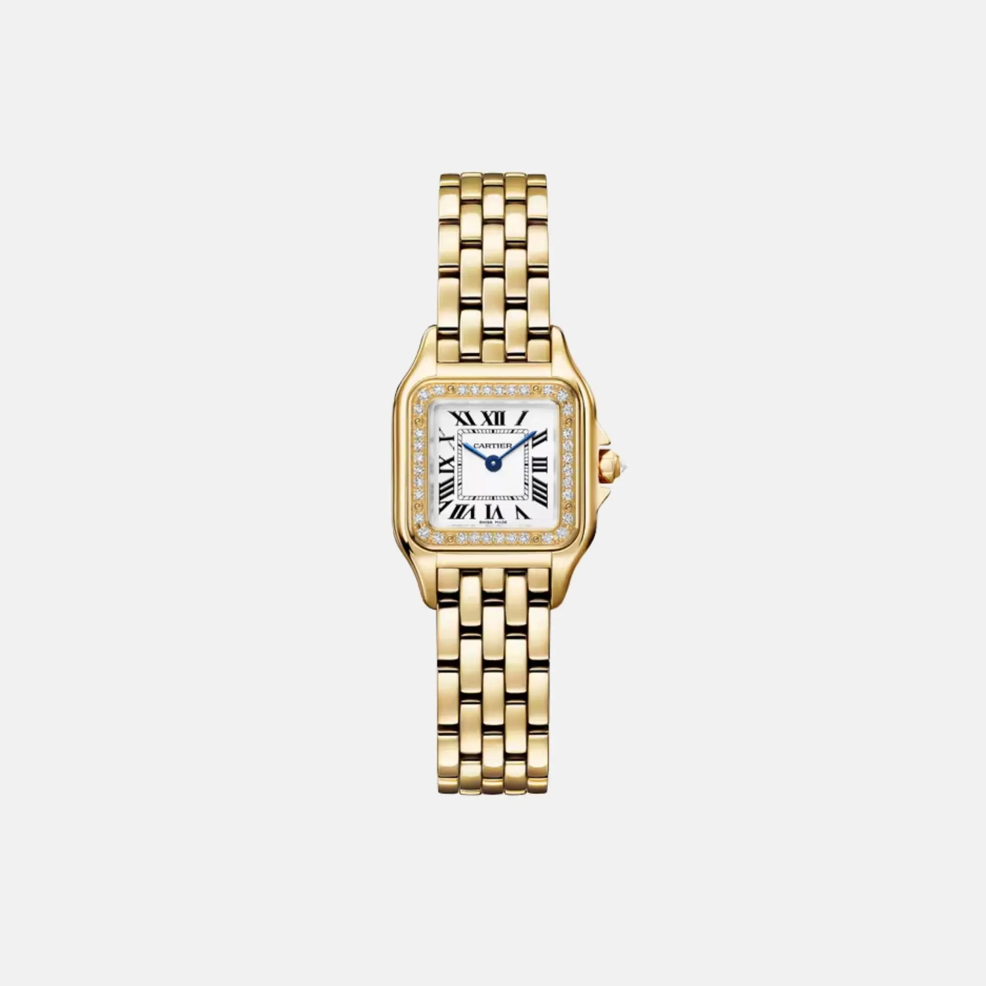 Оригінальна Panthere Small Model Yellow Gold Diamond Set Wjpn0048 Cartier – боковий вид
