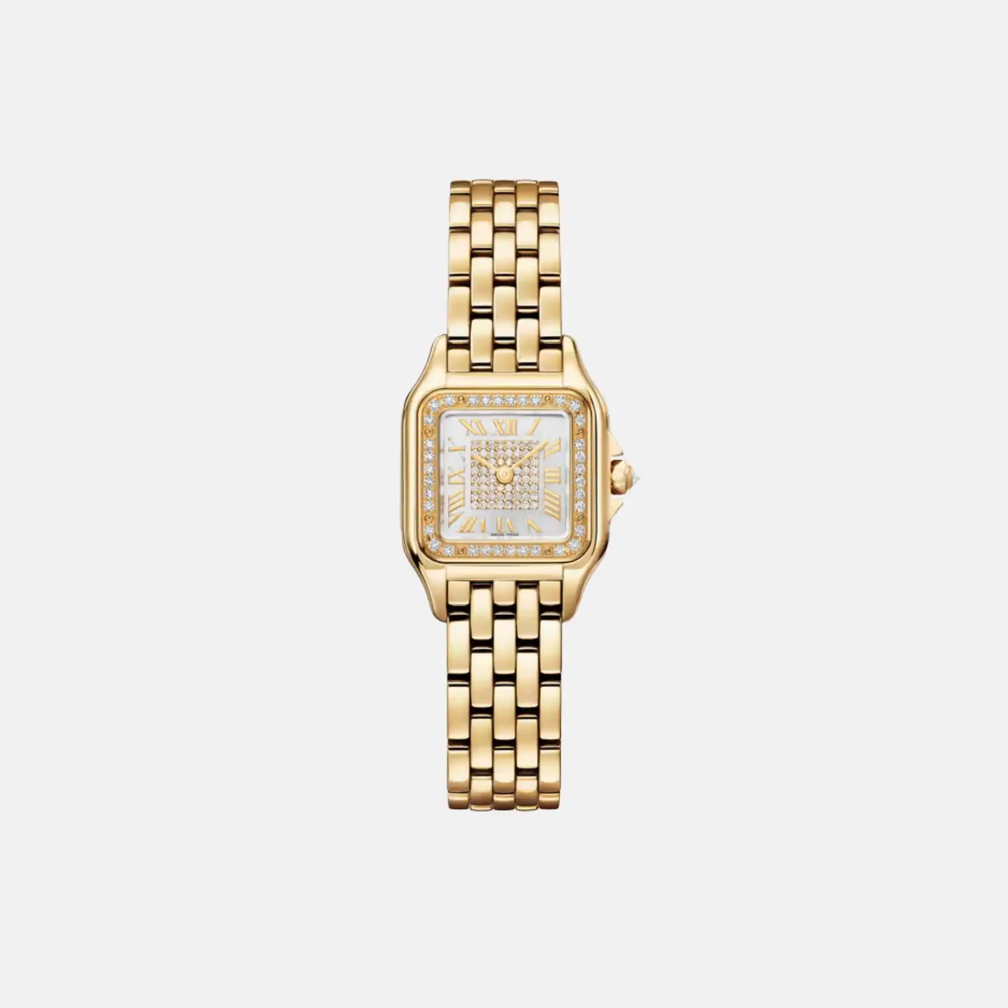 Panthere Small Model Yellow Gold Diamond Set Wjpn0080 Cartier – Гарантія оригінальності – боковий вид